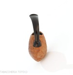 C-pipe Wang forma Vest Pocket in radica sabbiata chiara - Pipe