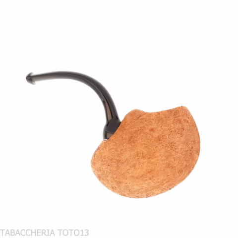 C-pipe Wang forma Vest Pocket in radica sabbiata chiara - Pipe