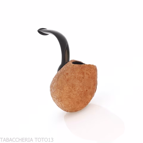 C-pipe Wang forma Vest Pocket in radica sabbiata chiara - Pipe