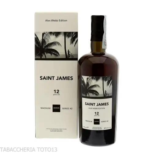 Magnum rum 2° Saint James 2010 12 yo Vol.45% Cl.70 - Distillati