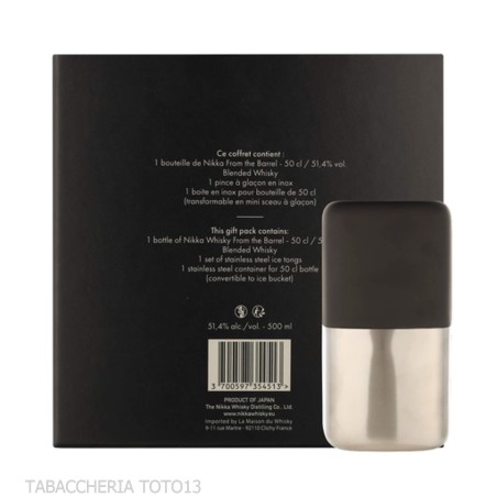 Nikka From The Barrel caja con cubo de hielo Vol.51,4% Cl.50 - Licores