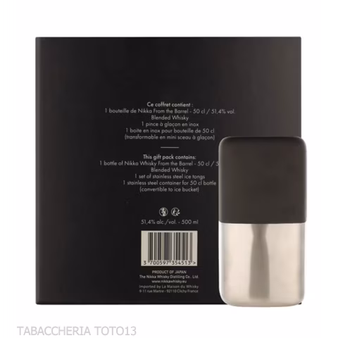 Nikka From The Barrel scatola con secchiello del ghiaccio Vol.51,4% Cl.50 - Distillati