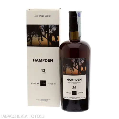 Magnum rum 2° Hampden LROK 2010 13 yo Vol.60% Cl.70 - Spiritueux - Mélasse