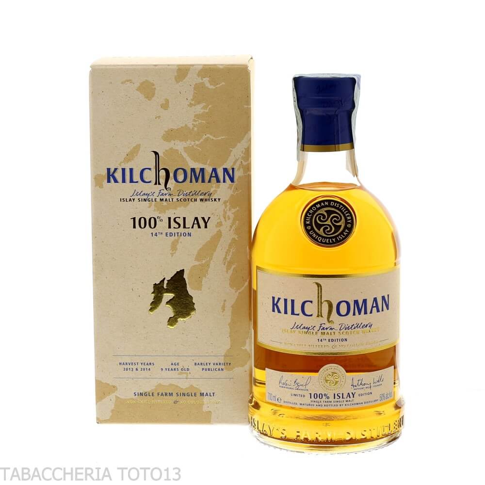 Kilchoman 100% Islay Vol.50% Cl.70 - kilchoman distillery