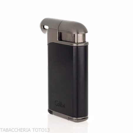 Colibrì Pacific Lighter Black and Gunmetal - Lighters - Metal