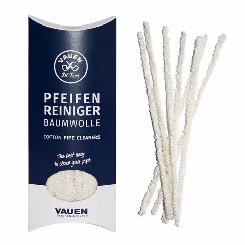 Limpiapipas cónicos Vauen en suave algodón absorbente - Accesorios para pipas de tabaco