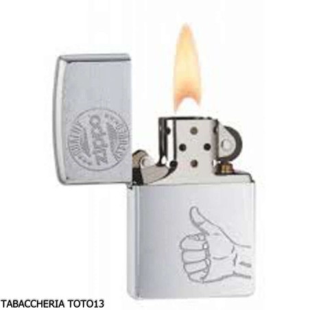 Calidad de marca Zippo, acabado en cromo satinado pulido - Alumbradores