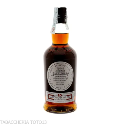 Hazelburn Sherry wood 15 Y.O. limited edition Vol.55,8% Cl.70 - Licores
