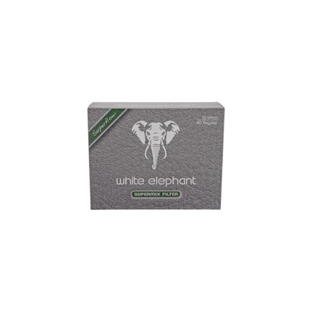 White Elephant Supermix 9-mm-Pfeifenfilter - Zubehör für Tabakpfeifen