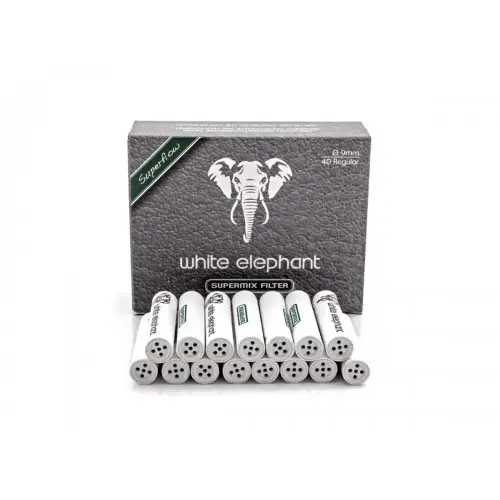 White elephant supermix filtri per pipa 9mm - Accessori Per Pipe