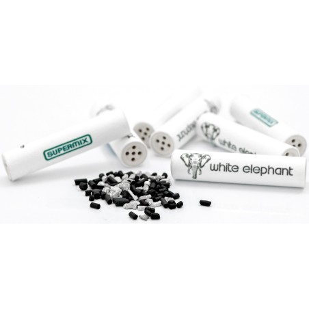 Filtres à Pipe supermix 9 mm éléphant blanc - Accessoires pour pipes - écume de mer - sépiolite