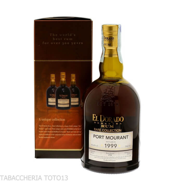 El Dorado Rare Collection Port Mourant 1999 Vol.61,4% Cl.70 - Demerara Distillers