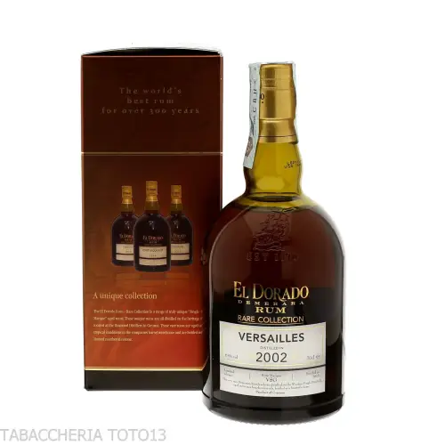 El Dorado Rare Collection Versailles 2002 Vol.63% Cl.70 - Distillati