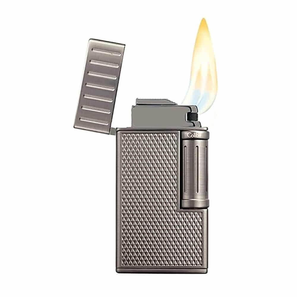 Colibrì Julius Gunmetal Double Flame Lighter - Colibri