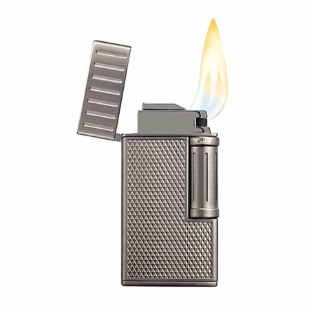 Julius Colibrì Gunmetal Doppelflammenfeuerzeug - Feuerzeuge