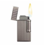 Julius Colibrì Gunmetal Doppelflammenfeuerzeug - Feuerzeuge