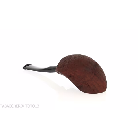 Tsuge Tevina 101 Tomato Freehand Sandblasted Briar - Tobacco Pipes - Natural root