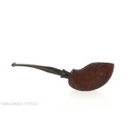 Tsuge Tevina 101 tomato freehand en brezo pulido con chorro de arena - Pipas de Tabaco