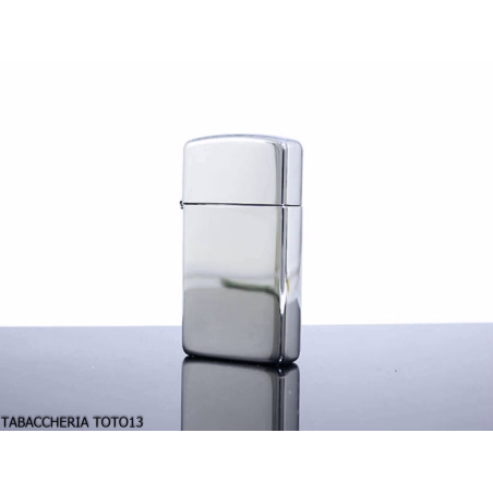 Zippo Slim Lighter Petrol Bright Chrome-Lighters Zippo