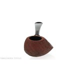 Tsuge Tevina 101 tomato freehand en bruyère sablée - Pipe Pour le Tabac - Racine naturelle