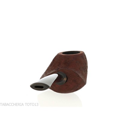 Tsuge Tevina 101 tomato freehand en bruyère sablée - Pipe Pour le Tabac - Racine naturelle
