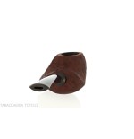 Tsuge Tevina 101 tomato freehand en brezo pulido con chorro de arena - Pipas de Tabaco