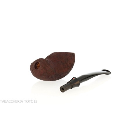 Tsuge Tevina 101 tomato freehand in radica sabbiata - Pipe