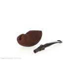 Tsuge Tevina 101 tomato freehand en bruyère sablée - Pipe Pour le Tabac - Racine naturelle