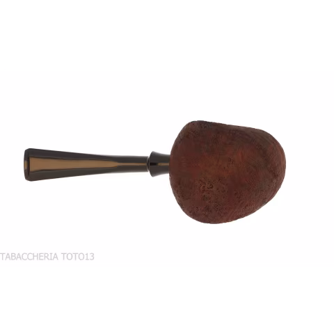 Tsuge Tevina 101 Tomato Freehand Sandblasted Briar - Tobacco Pipes - Natural root