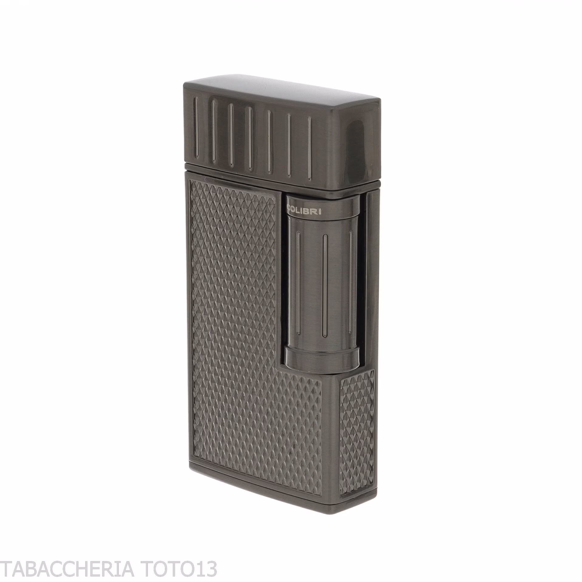 Accendino Colibrì Julius Gunmetal doppia fiamma - Accendini
