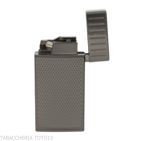 Julius Colibrì Gunmetal Doppelflammenfeuerzeug - Feuerzeuge