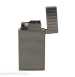 Julius Colibrì Gunmetal Doppelflammenfeuerzeug - Feuerzeuge