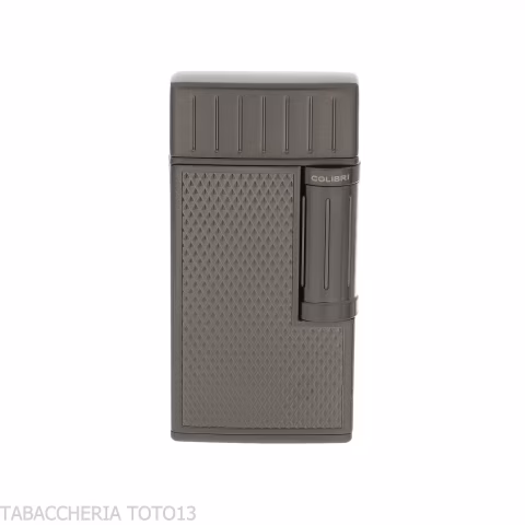 Accendino Colibrì Julius Gunmetal doppia fiamma - Accendini