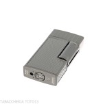 Julius Colibrì Gunmetal Doppelflammenfeuerzeug - Feuerzeuge