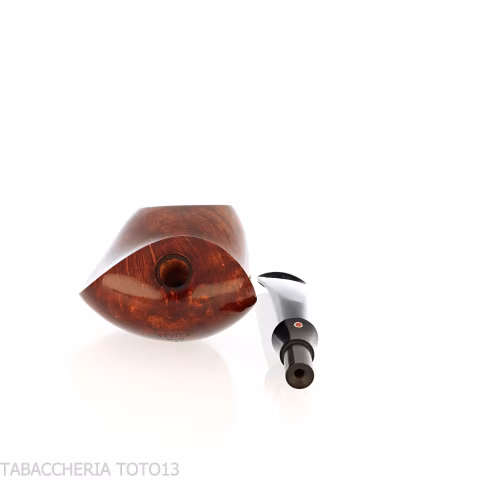 Tsuge Tevina 101 tomato freehand in polished briar - Tobacco Pipes - Natural root