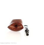 Tsuge Tevina 101 tomato freehand in polished briar - Tobacco Pipes - Natural root
