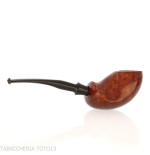 Tsuge Tevina 101 tomato freehand in polished briar - Tobacco Pipes - Natural root
