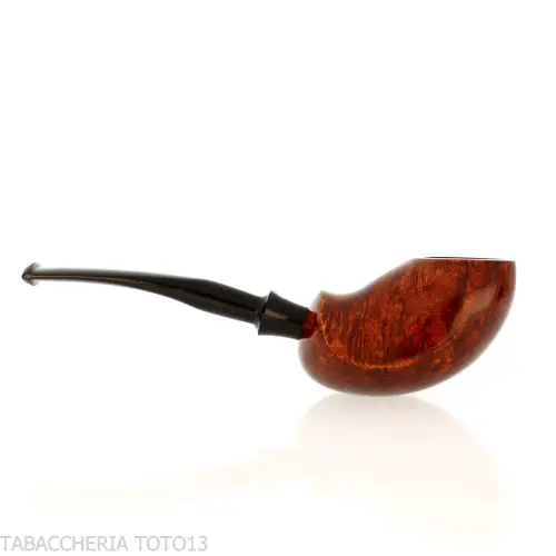 Tsuge Tevina 101 tomato freehand in polished briar - Tobacco Pipes - Natural root