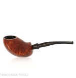 Tsuge Tevina 101 tomato freehand in polished briar - Tobacco Pipes - Natural root