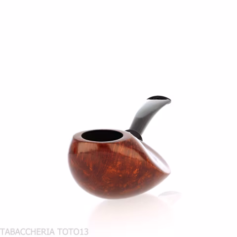 Tsuge Tevina 101 tomato freehand in polished briar - Tobacco Pipes - Natural root