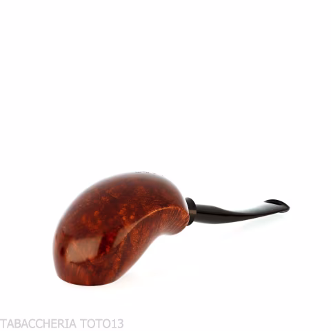 Tsuge Tevina 101 tomato freehand in polished briar - Tobacco Pipes - Natural root