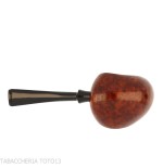Tsuge Tevina 101 tomato freehand in polished briar - Tobacco Pipes - Natural root