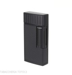 Julius Colibrì Feuerzeug Schwarze Doppelflamme - Feuerzeuge