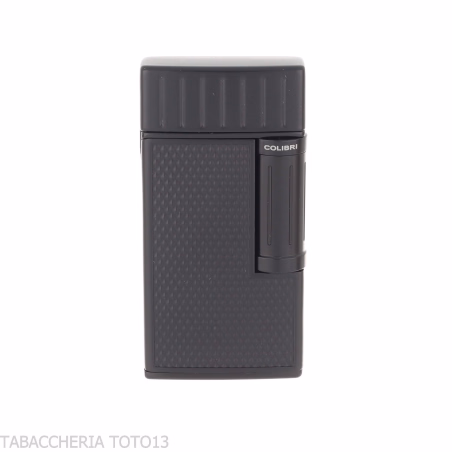 Briquet Julius Colibrì Noir Double Flamme - Briquets - Métal