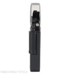Briquet Julius Colibrì Noir Double Flamme - Briquets - Métal
