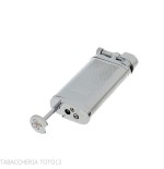 Oldie flint lighter for pipes chrome finish rice grain - Lighters - Metal