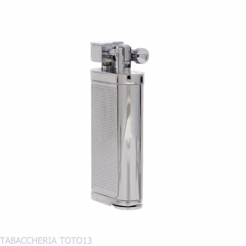 Oldie flint lighter for pipes chrome finish rice grain - Lighters - Metal
