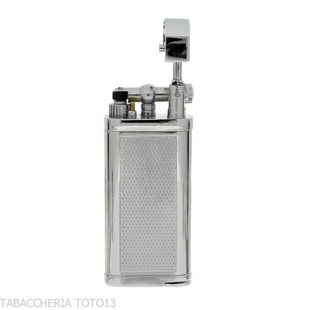 Oldie flint lighter for pipes chrome finish rice grain - Lighters - Metal