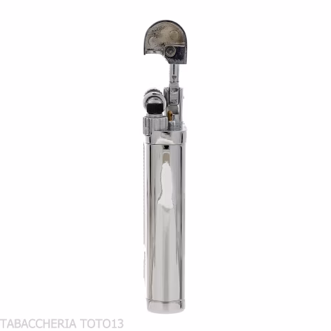 Oldie accendino a pietrina per pipe finitura cromo grana di riso - Accendini