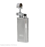 Oldie flint lighter for pipes chrome finish rice grain - Lighters - Metal